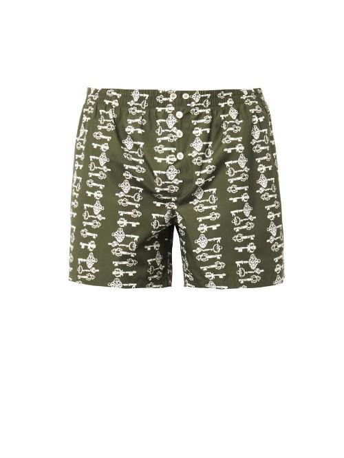 Dolce & Gabbana Key-print Swim Shorts