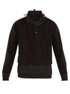 Cottweiler Contrast-panel Fleece Sweatshirt