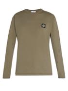 Stone Island Long-sleeved Cotton Jersey T-shirt