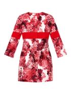 Moncler Gamme Rouge Floral-jacquard Collarless Coat