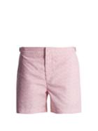 Matchesfashion.com Orlebar Brown - Setter Themis Swim Shorts - Mens - Pink