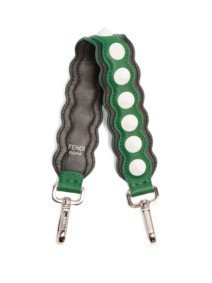 Fendi Strap You Spike-embellished Short Bag Strap