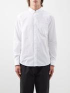 A.p.c. - Edouard Patch-pocket Cotton-poplin Shirt - Mens - White