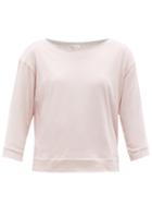 Ladies Lingerie Skin - Gavrielle Organic Pima-cotton Top - Womens - Light Pink