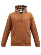 Burberry - Samuel Vintage-check Jersey Hooded Sweatshirt - Mens - Brown Multi