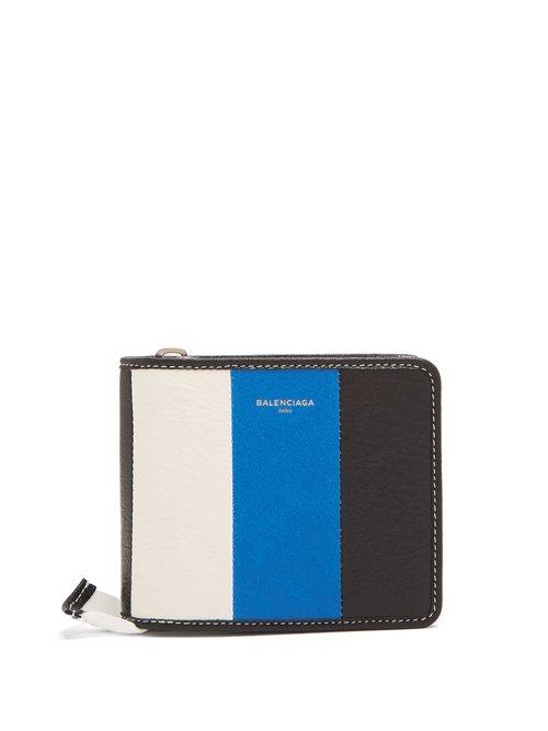 Matchesfashion.com Balenciaga - Bazar Zip Around Leather Wallet - Mens - Multi
