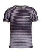 Fendi Striped Cotton-piqu T-shirt