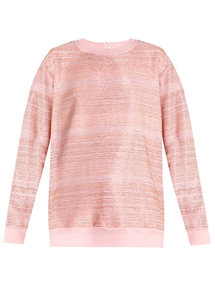 Ashish Embellished Cotton-blend Sweatshirt