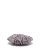 Matchesfashion.com Acne Studios - Wool Knit Beret - Womens - Grey