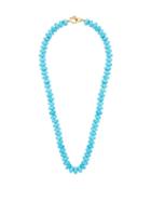 Matchesfashion.com Irene Neuwirth - Candy Turquoise & 18kt Gold Necklace - Womens - Blue