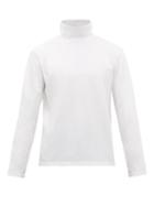 Matchesfashion.com Maison Kitsun - Roll Neck Cotton Sweater - Mens - White