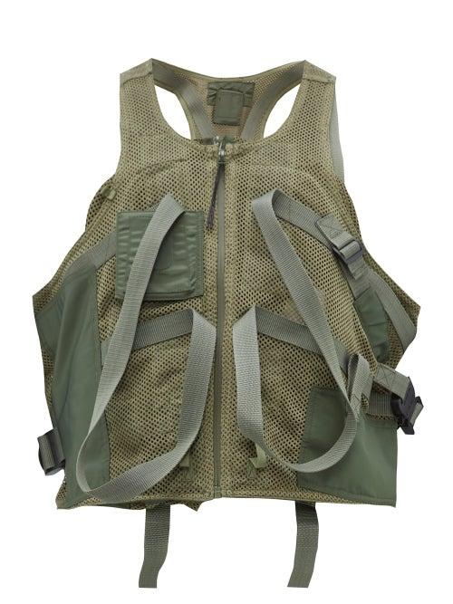 Matchesfashion.com 1017 Alyx 9sm - Tactical Mesh Vest - Mens - Green Multi