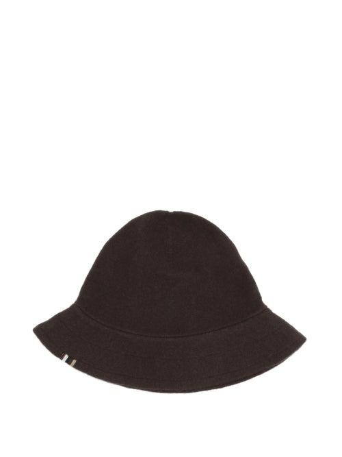 Matchesfashion.com Extreme Cashmere - No.166 Harris Stretch-cashmere Bucket Hat - Womens - Dark Brown