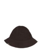Matchesfashion.com Extreme Cashmere - No.166 Harris Stretch-cashmere Bucket Hat - Womens - Dark Brown
