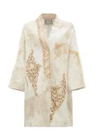 Matchesfashion.com By Walid - Jasemine Victorian Beaded-silk Coat - Womens - Ivory Multi