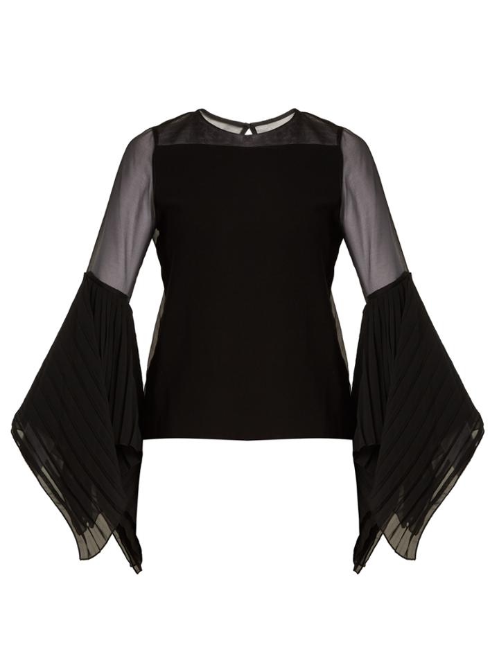 Chufy X Juan Hernandez Daels Silk-organza Blouse