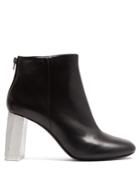 Acne Studios Claudine Contrast-heel Leather Ankle Boots