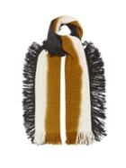 Matchesfashion.com Denis Colomb - Hausa Fringed Tie Dye Cashmere Scarf - Mens - Brown Multi