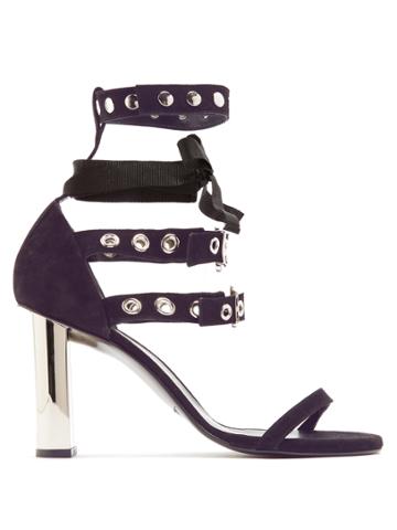 Robert Clergerie X Self-portrait Leyla Suede Sandals