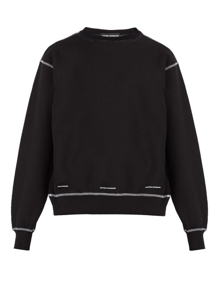 United Standard Logo-print Cotton-blend Sweatshirt