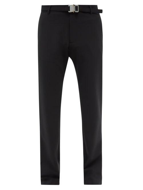 Mens Rtw 1017 Alyx 9sm - Rollercoaster-buckle Technical Trousers - Mens - Black