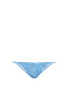 Matchesfashion.com Fisch - Cayes Seahorse-print Bikini Briefs - Womens - Blue Print