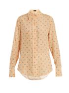 Joseph New Garcon Floral-print Silk Shirt