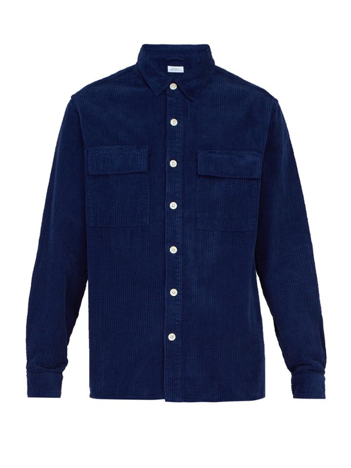 Saturdays Nyc Magnus Cotton-corduroy Overshirt