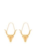 Matchesfashion.com Givenchy - Taurus Zodiac Hoop Earrings - Womens - Gold