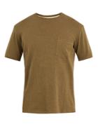 De Bonne Facture Patch-pocket Cotton T-shirt