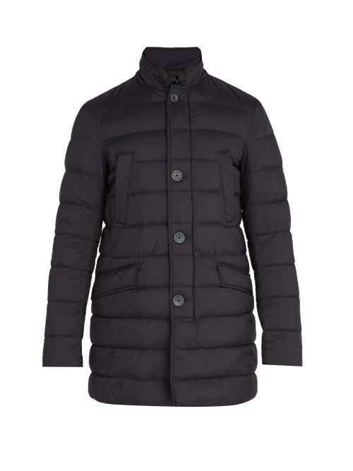Matchesfashion.com Herno - Legend Down Filled Coat - Mens - Navy