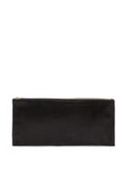 Matchesfashion.com The Row - Flat Hammered-satin Clutch - Womens - Black