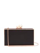 Matchesfashion.com Sophia Webster - Clara Satin Clutch - Womens - Black