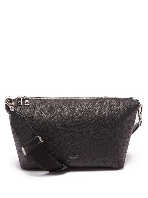 Dolce & Gabbana - Grained-leather Cross-body Bag - Mens - Black