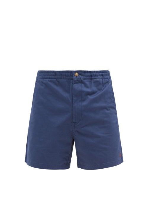 Mens Rtw Polo Ralph Lauren - Prepster Cotton-blend Twill Shorts - Mens - Navy