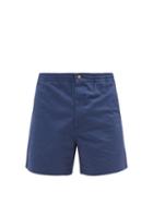 Mens Rtw Polo Ralph Lauren - Prepster Cotton-blend Twill Shorts - Mens - Navy