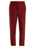 Martine Rose Asymmetric Mid Rise Straight-leg Trousers