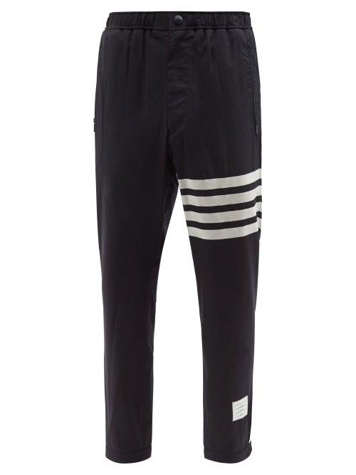 Thom Browne - Four-bar Wool-twill Trousers - Mens - Navy