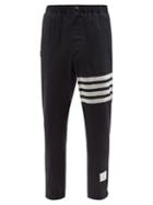 Thom Browne - Four-bar Wool-twill Trousers - Mens - Navy