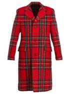 Gucci Tartan Wool-blend Coat