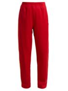 Matchesfashion.com Acne Studios - Norwich Face Jersey Track Pants - Womens - Red