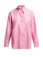 Matchesfashion.com Stella Mccartney - Oversized Organic Cotton Shirt - Womens - Light Pink