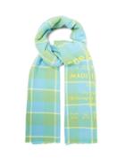 Matchesfashion.com Acne Studios - Cassiar Logo-print Wool Scarf - Womens - Light Green