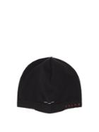 Falke Ess - Logo-intarsia Ribbed Beanie Hat - Mens - Black