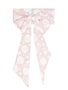 Matchesfashion.com Rebecca De Ravenel - Polka Dot Print Sash Belt - Womens - Pink