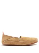 Matchesfashion.com Mulo - Foldable Heel Suede Loafer - Mens - Tan