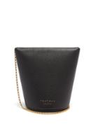 Matchesfashion.com Tsatsas - Olive Grained-leather Bucket Bag - Womens - Black
