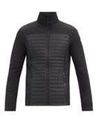Matchesfashion.com Fusalp - Aspon Quilted-shell And Fleeceback Jersey Jacket - Mens - Black