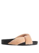 Chloé Nolan Velvet Slides