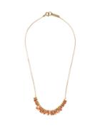 Matchesfashion.com Isabel Marant - Leaves Enamel And Metal Necklace - Womens - Pink